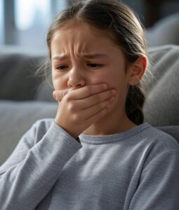 حالت تهوع دارم اما بالا نمی‌آورم