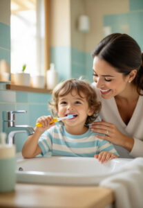 4 روش سرگرم‌کننده برای آموزش مسواک زدن به کودکان بدون دعوا