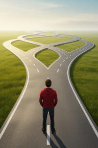 وقتی بین دوراهی قرار می‌گیریم: راهکارها و تکنیک‌ها برای تصمیم‌گیری بهتر