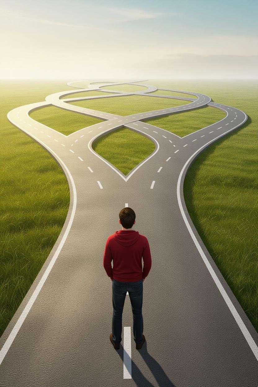 وقتی بین دوراهی قرار می‌گیریم: راهکارها و تکنیک‌ها برای تصمیم‌گیری بهتر