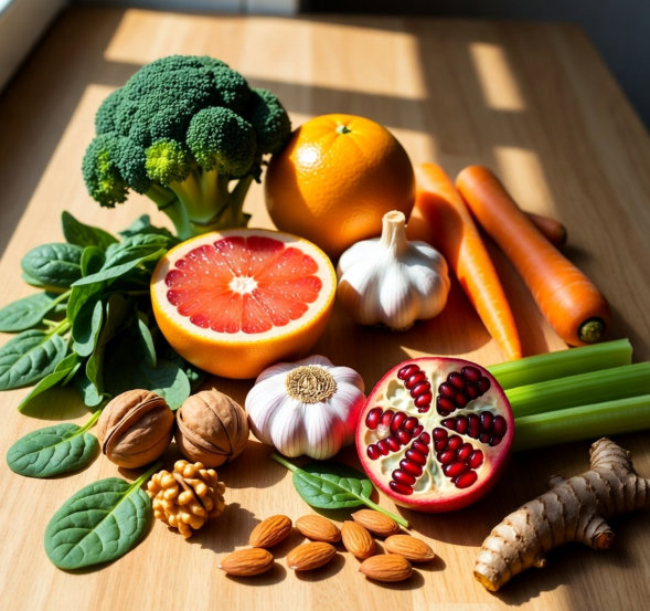 ۱۵ ماده غذایی نجات‌بخش بدن در روزهای آلوده 🌿🥦