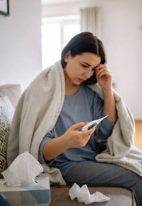 چطور بفهمیم سرما خورده‌ایم یا آنفولانزا داریم؟